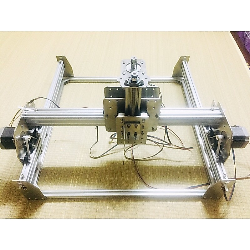 Khung máy phay CNC mini, Bích bằng inox chắc chắn