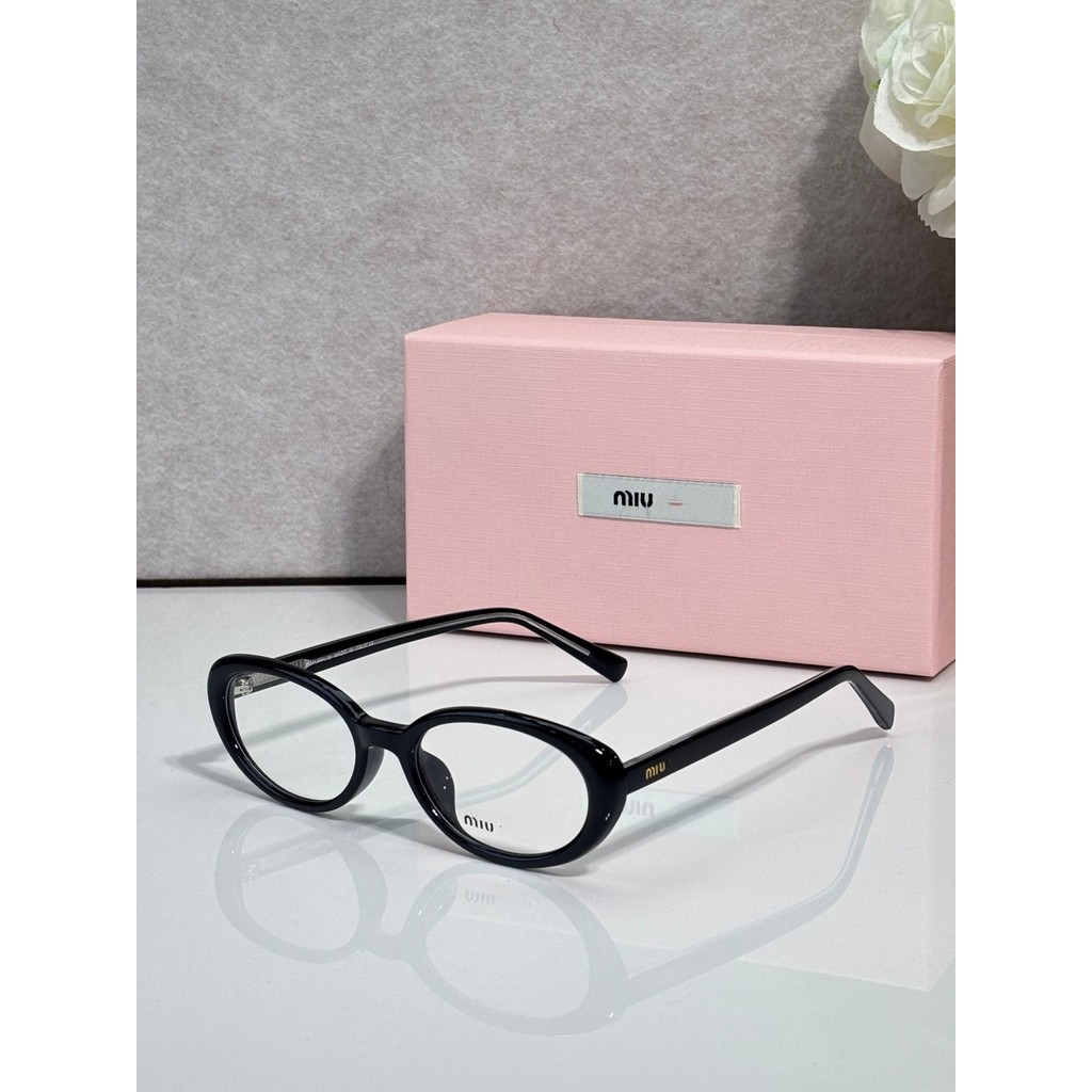 F30V Mi//iu Nerd-style myopia glasses frame, anti-blue light cat-eye glasses frame K9206