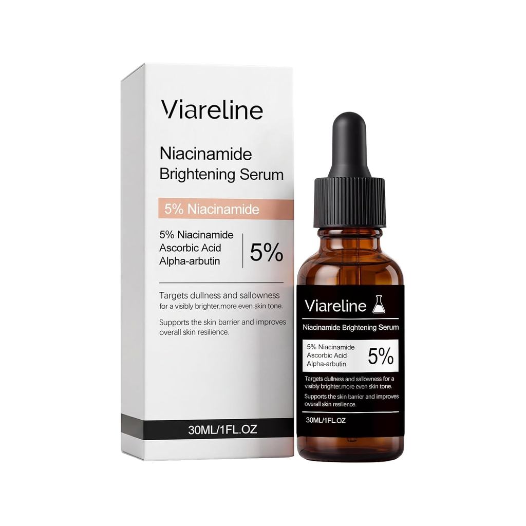 Chứa 5% Niacinamide, Axit Chống Ascorbic, Alpha-Arbutin Niacinamide Brightening Serum, Ngay cả tông 