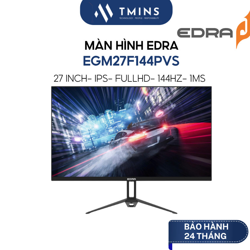 Màn hình EDRA EGM27F144PVS (27 Inch/ Full HD/ 144Hz) - Hàng chính hãng
