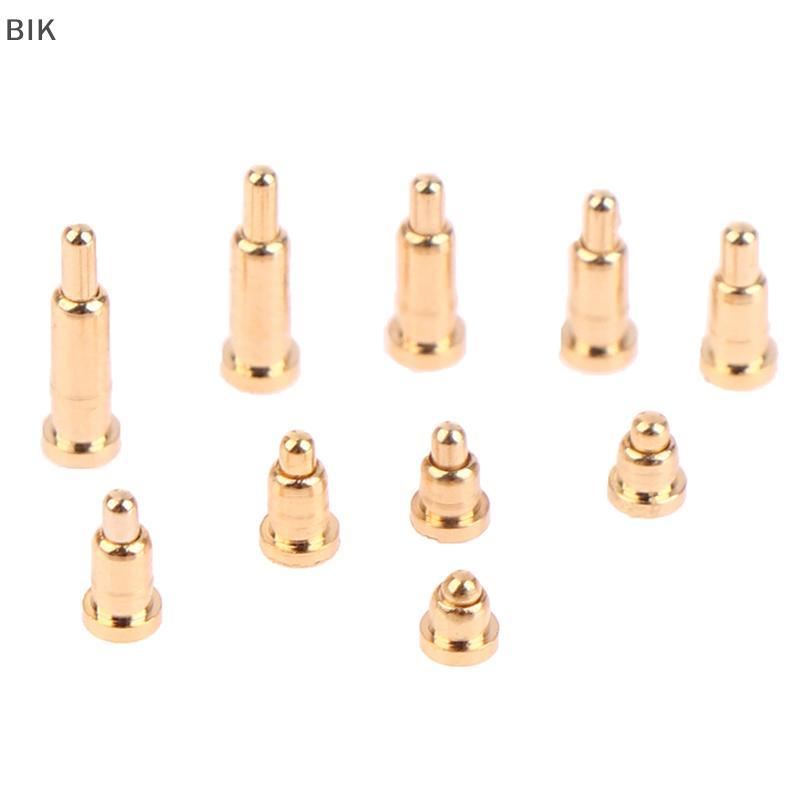 Lam 10pcs SMT POGO pin kết nối pin mùa xuân nạp thử nghiệm thăm dò 2-7mm PCB pogopin HVI