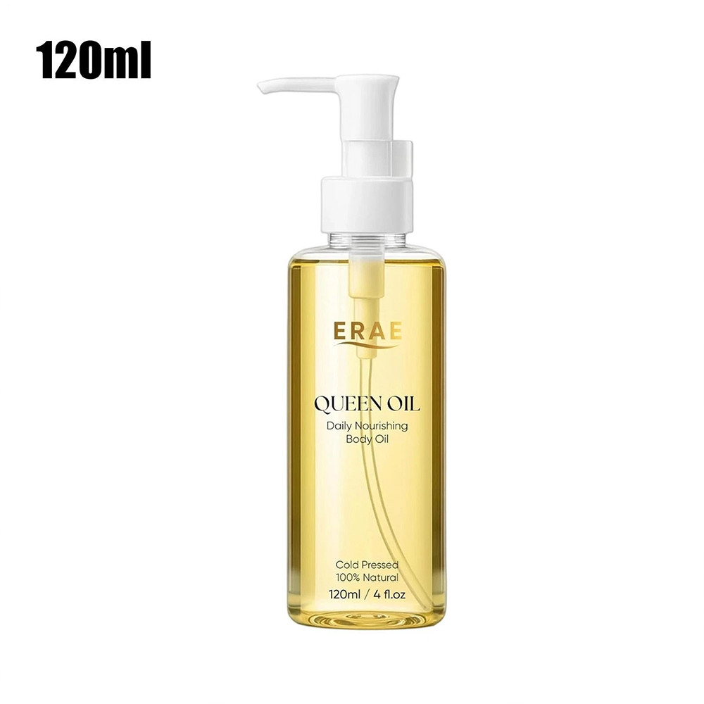 ERAE Queen Natural Body Oil Lightweight Quick-Absorbing Dry Skin Repair Oil