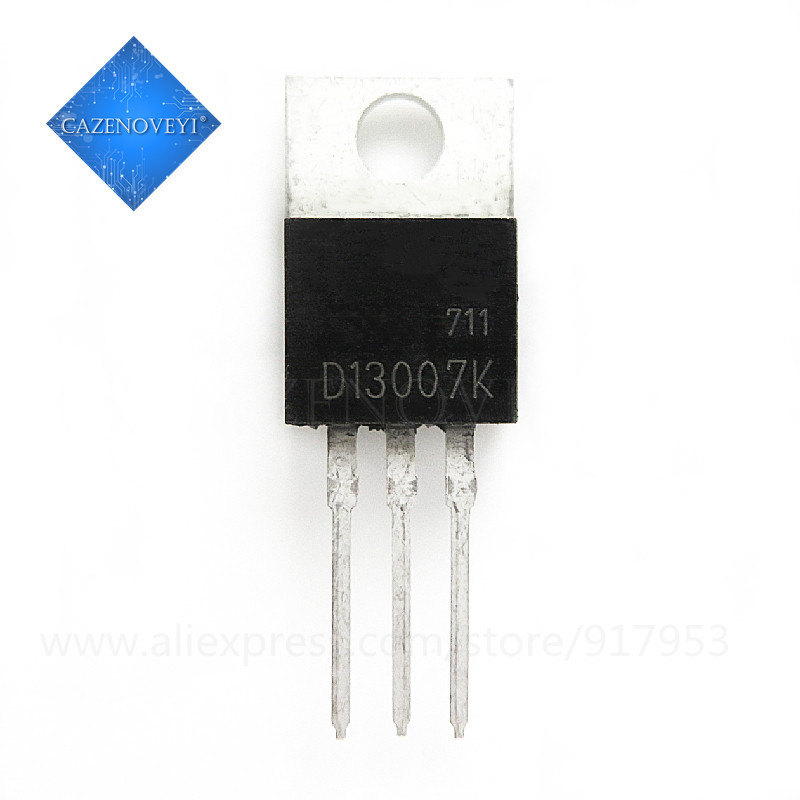 10 Mảnh D13007K Ngoài E13007 J13007-2 TO-220 chip gốc mới