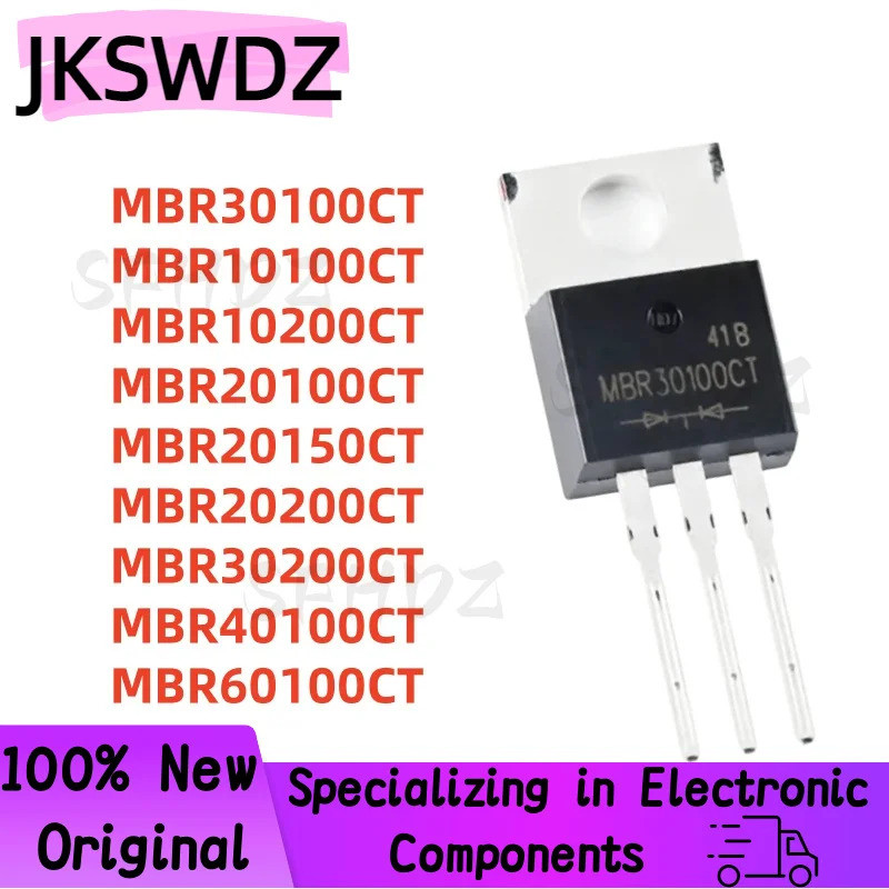 1-5 Chiếc MBR30100CT MBR10100CT MBR10200CT MBR20100CT MBR20150CT MBR20200CT MBR30200CT MBR40100CT MB