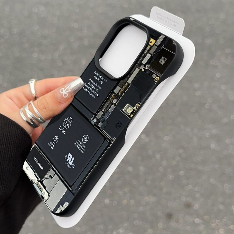 Ốp lưng nửa gói Thích hợp cho iPhone 16 ProMax 17 ProMax Ốp điện thoại silicon mềm chống rách XS 16 