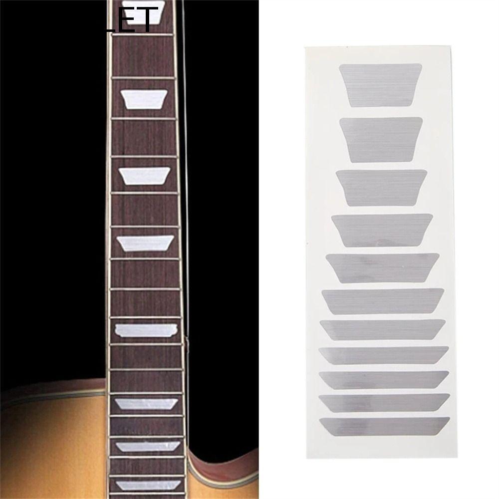 YUTLET Cross Inlay Đề Can Guitar Inlay Sticker Siêu Mỏng PET 22 Phong Cách Bass Nhạc Cụ Đàn Guitar Đ