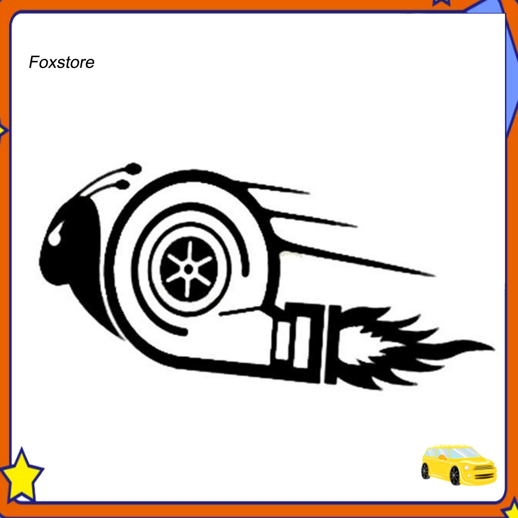 [Fx] Decal phản quang xe máy Turbo Snail Racing sành điệu