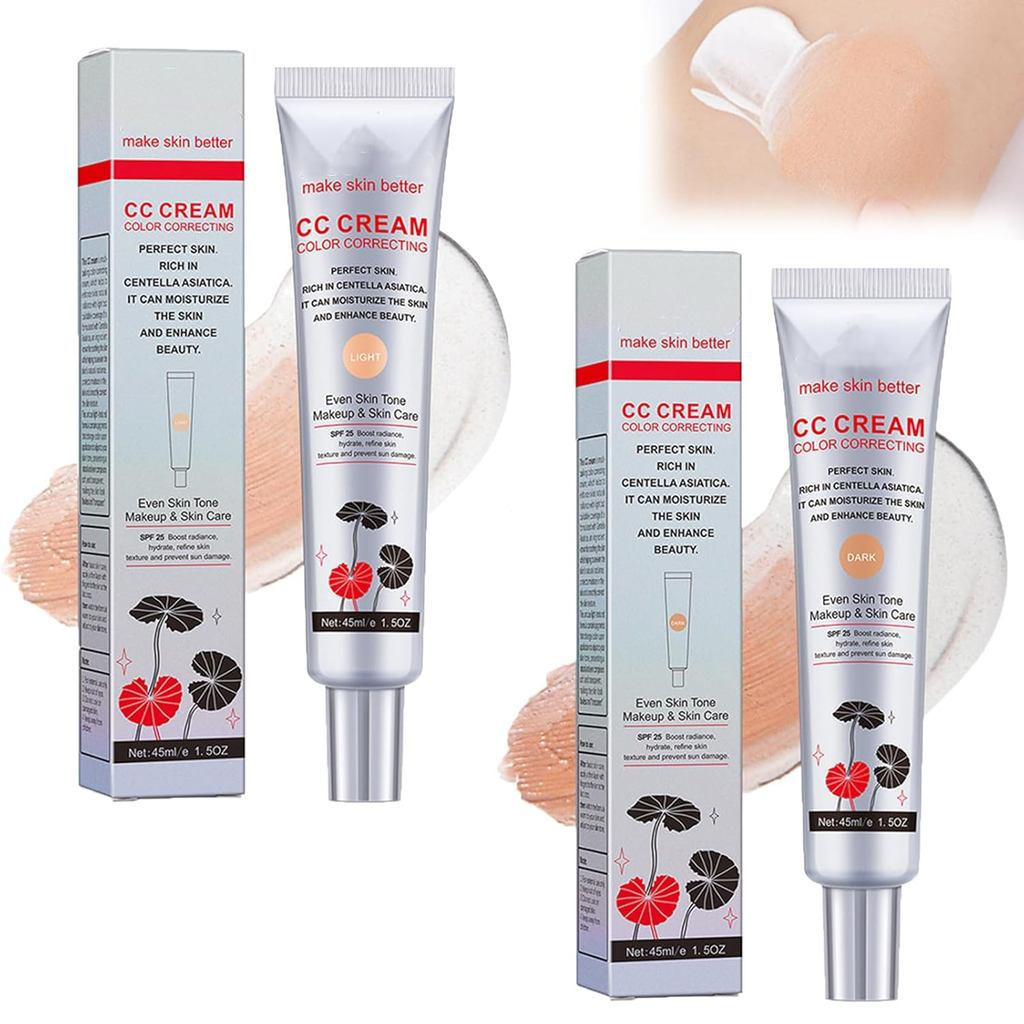 Tsunamyst Cc Cream, Seravana Color Adapting Cc Cream, Kem Cc đổi màu Hàn Quốc-2 In1 Skincare & Makeu