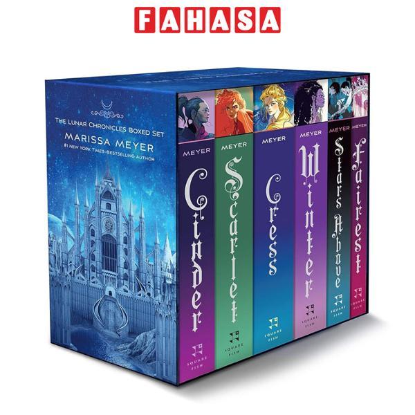 Sách ngoại văn: The Lunar Chronicles Boxed Set - Cinder, Scarlet, Cress, Fairest, Stars Above, Winte