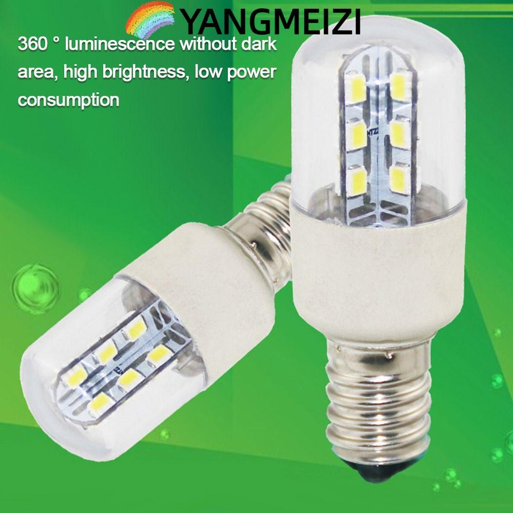 Bóng đèn tủ lạnh YANGMEIZI Sáng E12 E14 Kết nối 110V 220V Đèn LED gia đình