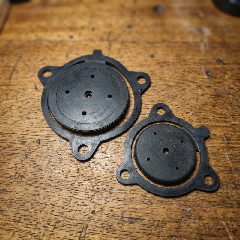 Lúp Bê Máy Bơm Nước Ron Cánh Bướm Cho Động Cơ Xăng Diesel Honda Yanmar Mitsubishi Cao Su Đúc