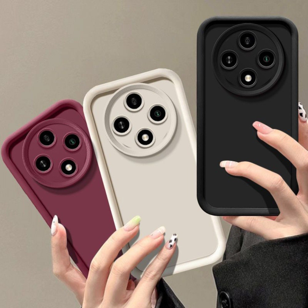 Dành Cho Xiaomi Poco C75 5G Ốp lưng Xiaomi Poco C75 Ốp Lưng Xiaomi Poco C75 Vỏ Silicon Màu Trơn Chốn