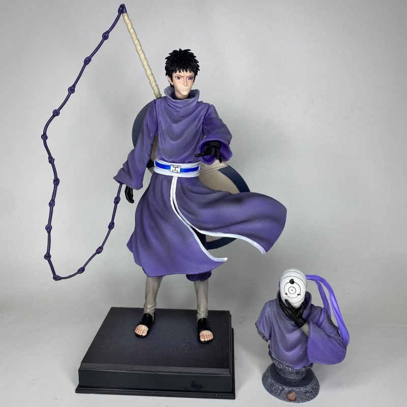 AZLT Anime Naruto Series Statues DF Uchiha Obito Orochimaru bust figure desktop ornament toy