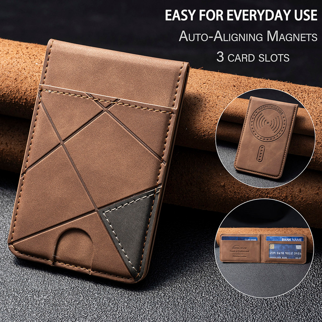 ví magsafe magsafe wallet Ốp Điện Thoại Áp Dụng Giá Đỡ Thẻ Đa Năng Magsafe Từ Dọc Thẻ ID Bus Khe Cắm