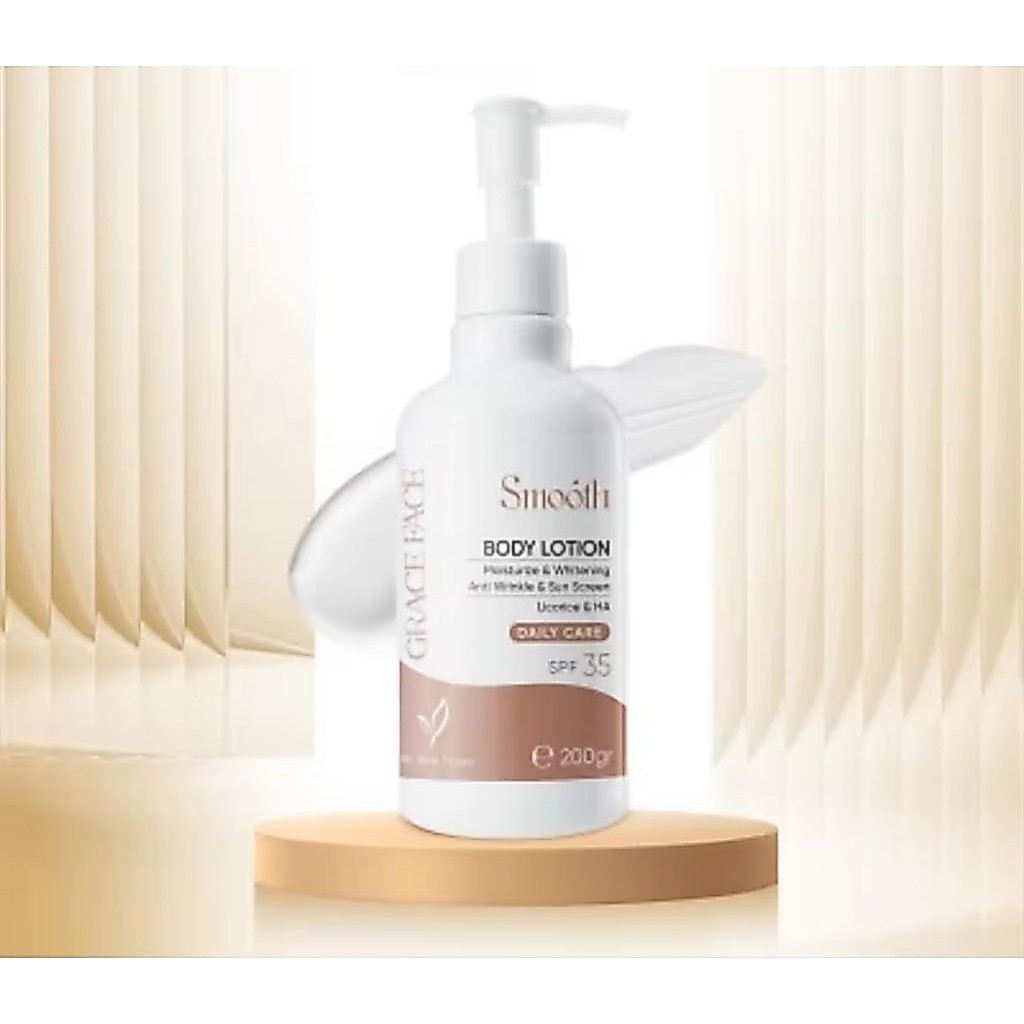 Siêu HOT - KEM DƯỠNG BODY Grace Face Smooth Body Lotion (SPF 35) phiên bản 200gr.