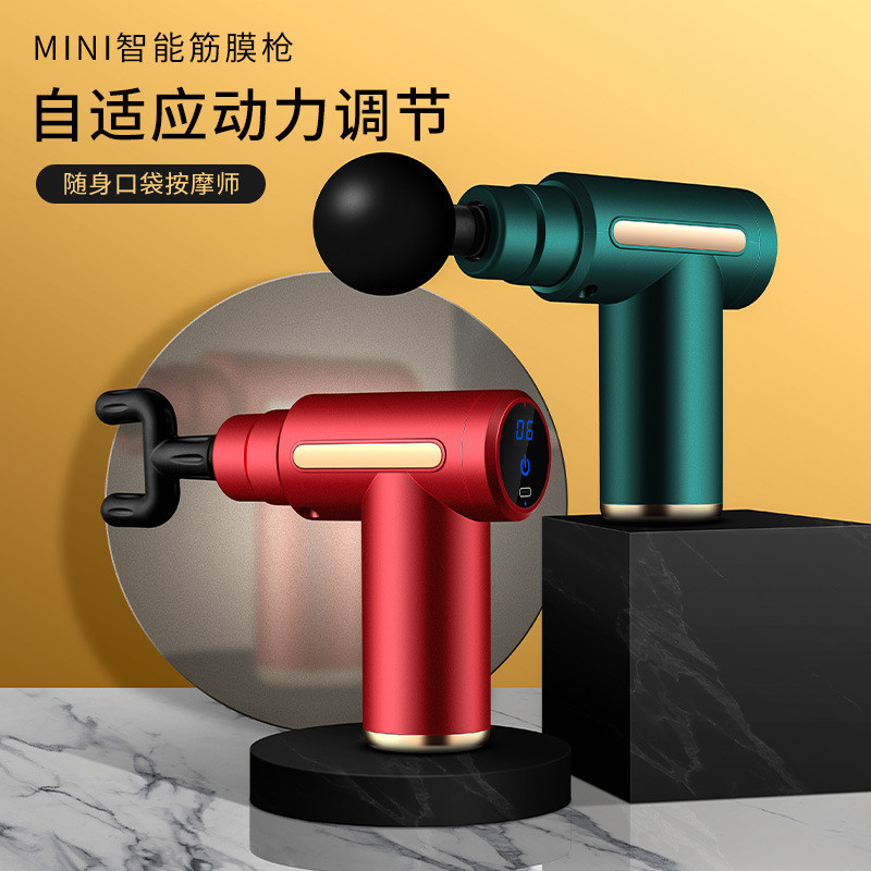 MINI Fascia Gun Nữ Sáng Tạo Bỏ Túi Máy Di Động Kinh Tuyến Máy Mát Xa Điện Thiết Bị Sức Khỏe MINI Fas