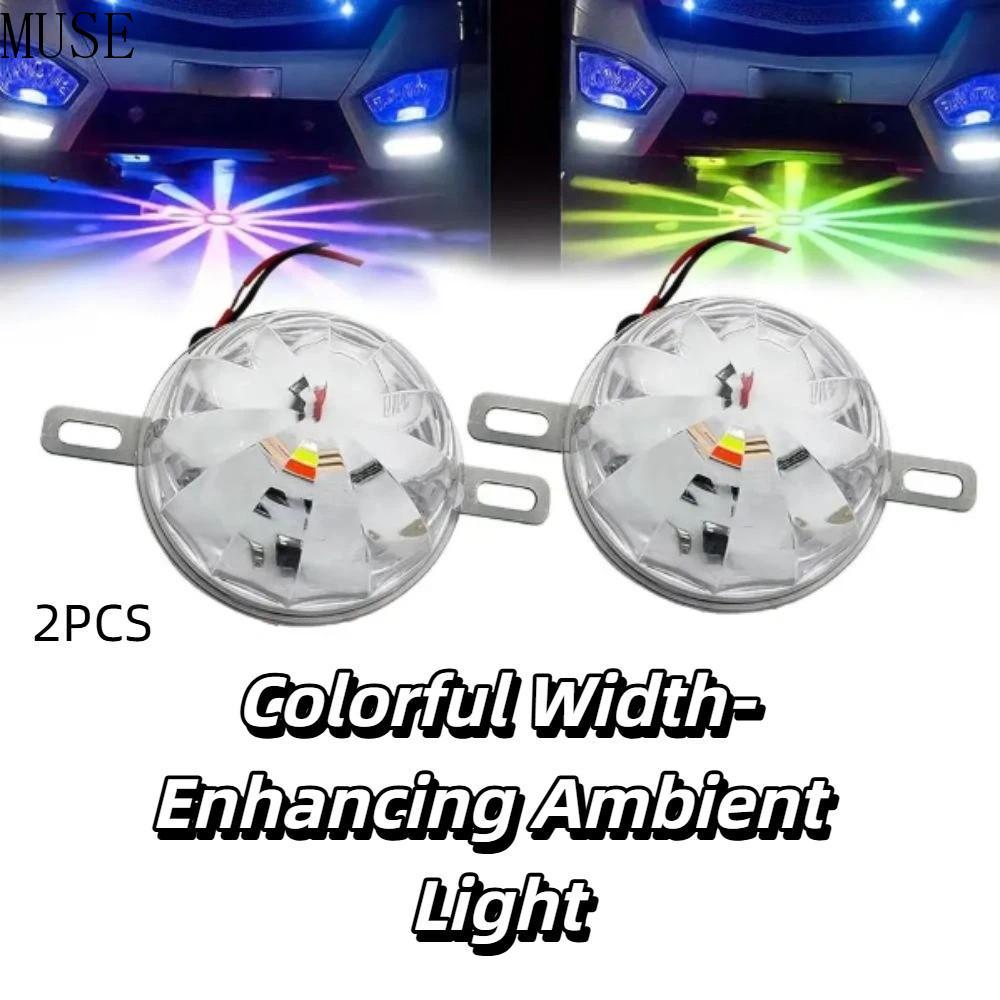 Đèn LED nhấp nháy MUSE, Thiết kế chống nước công suất 8W Đèn chống va chạm, Nguồn đèn LED xe điện Ch