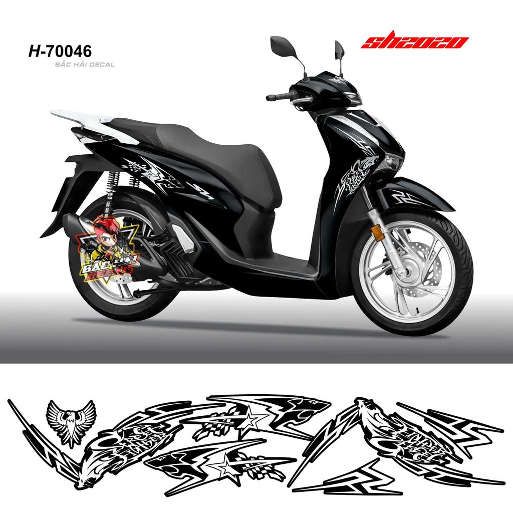 Tem SH 2020 - 2025 Tem Rời SH 2020 - 2025 TEM Dán Xe SH 125i 150i 160i tem chỉ chất liệu decal cao c