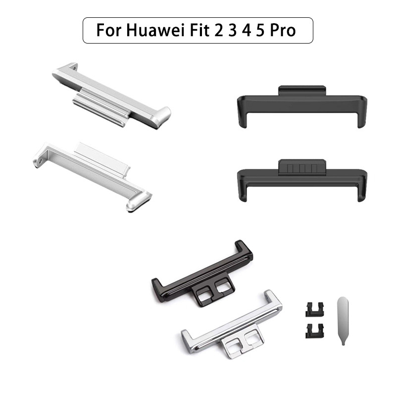 Đầu nối dây đeo kim loại cho Huawei Watch Fit 4 5 Pro / Fit2 / Fit3 / Fit New / SE / Phiên bản đặc b