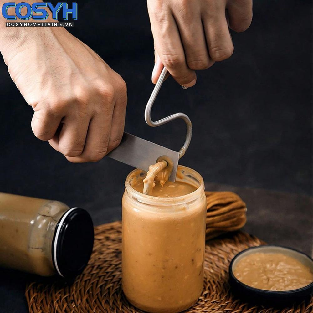 <cosyh>Silver Stainless Steel Mixing Tool for Peanut Butter and For Fruit Spread Mixing