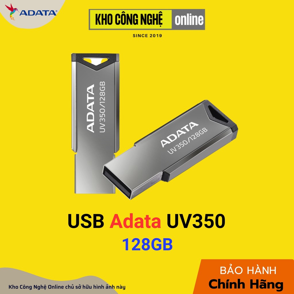 USB 3.2 Adata UV350 128GB (Hàng Chính Hãng)