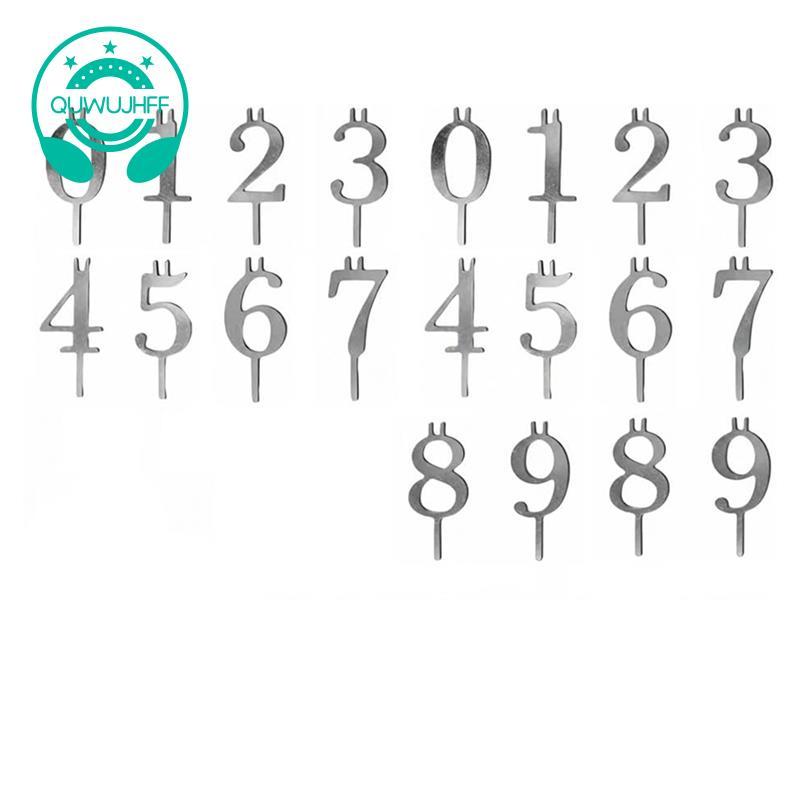 Bộ giữ nến sinh nhật số có thể tái sử dụng Bộ giữ nến sinh nhật Bộ giữ nến sinh nhật kỹ thuật số Bộ 