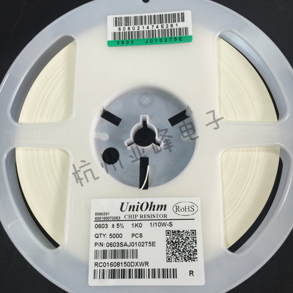 0603 Điện Trở Chip 0603-3.6 R 0603-3E6 Một Tấm 5.000 Miếng 5% Đài Loan Âm Thanh Dày Chip Điện Trở