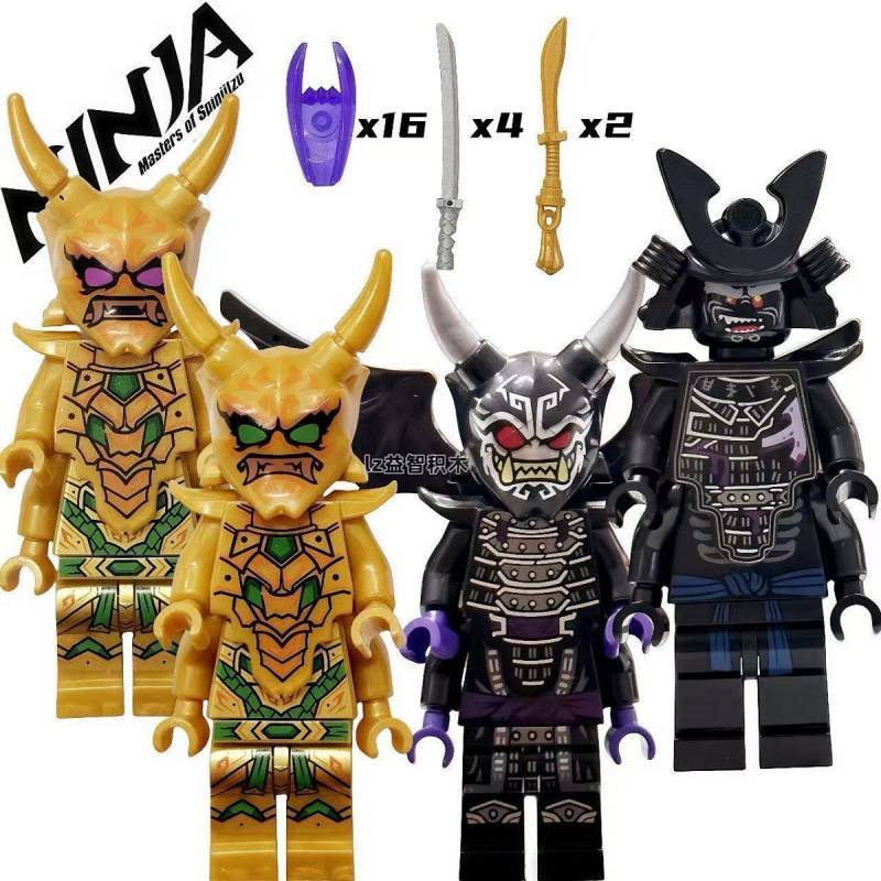 Ninjago Ghost Lloyd Resurrection Full Four-Hand Shape Puzzle Assembled Building Blocks 4lwm