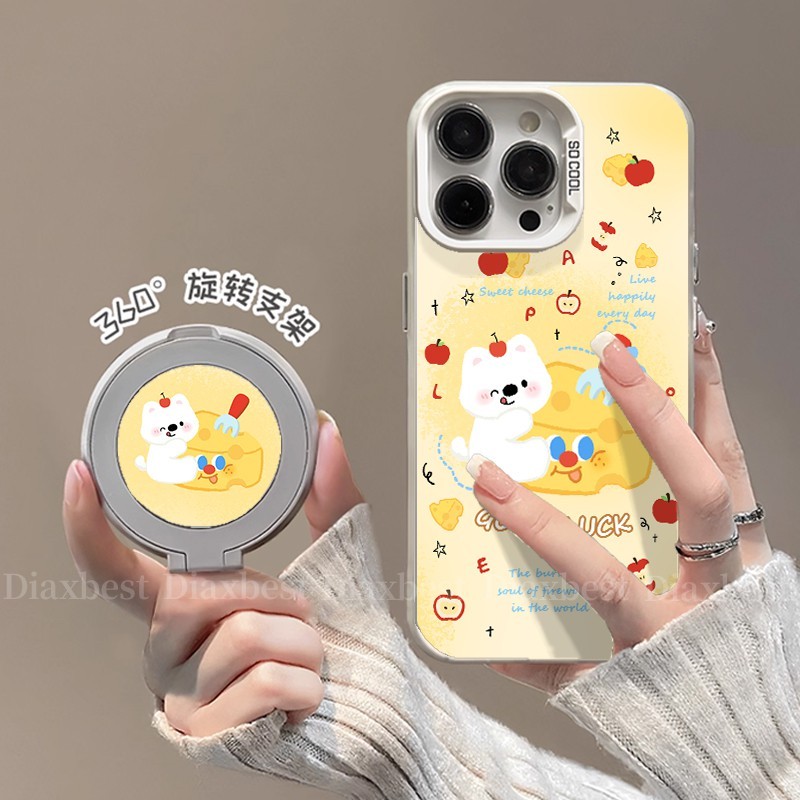 Phô mai bơ Thích hợp cho Huawei pura70pro Vỏ điện thoại mới Pura80Ultra có giá đỡ Xoay p6o Màu mờ Bạ