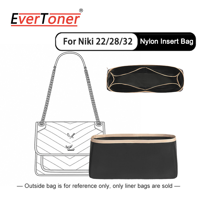 Túi Nylon EverToner Chèn cho Niki 22 28 32 Túi xách lót có ngăn