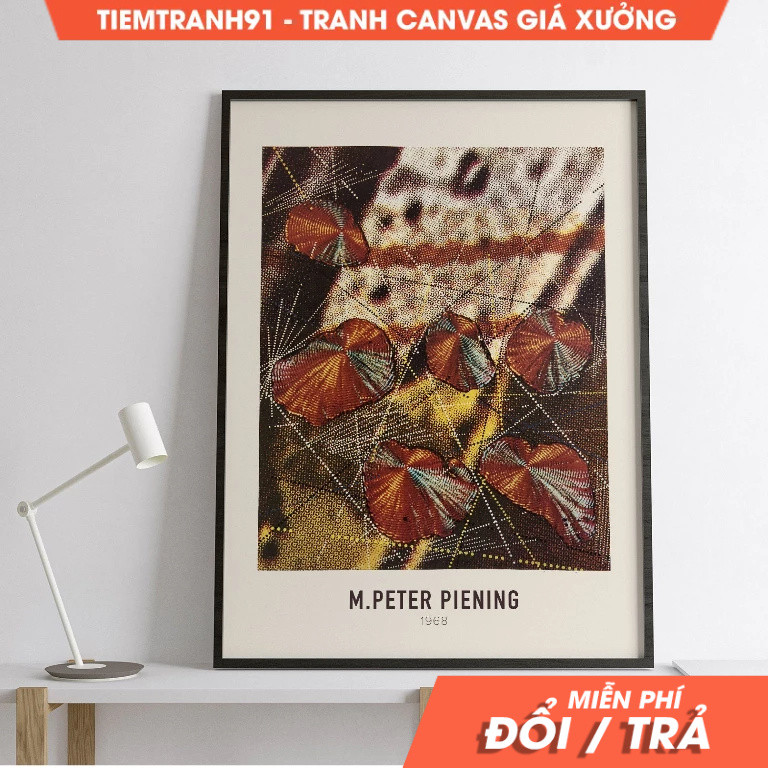 Tranh treo tường, Exhibition Abstract Geometric Graphic Poster, Abstract Art, Aesthetic Wall Art, tặ