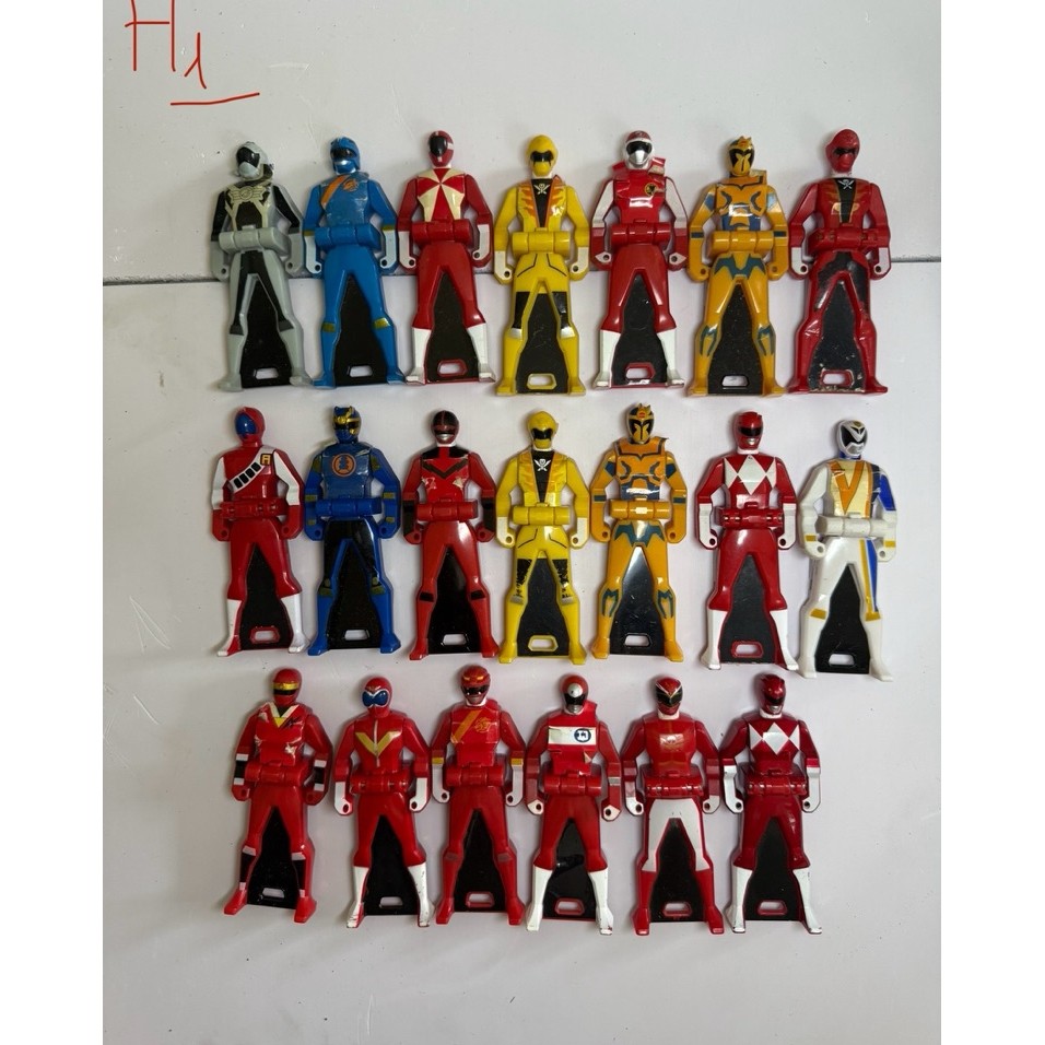 Key Gokaiger - Key Ranger - Key dán - Đồ chơi siêu nhân supper sentai
