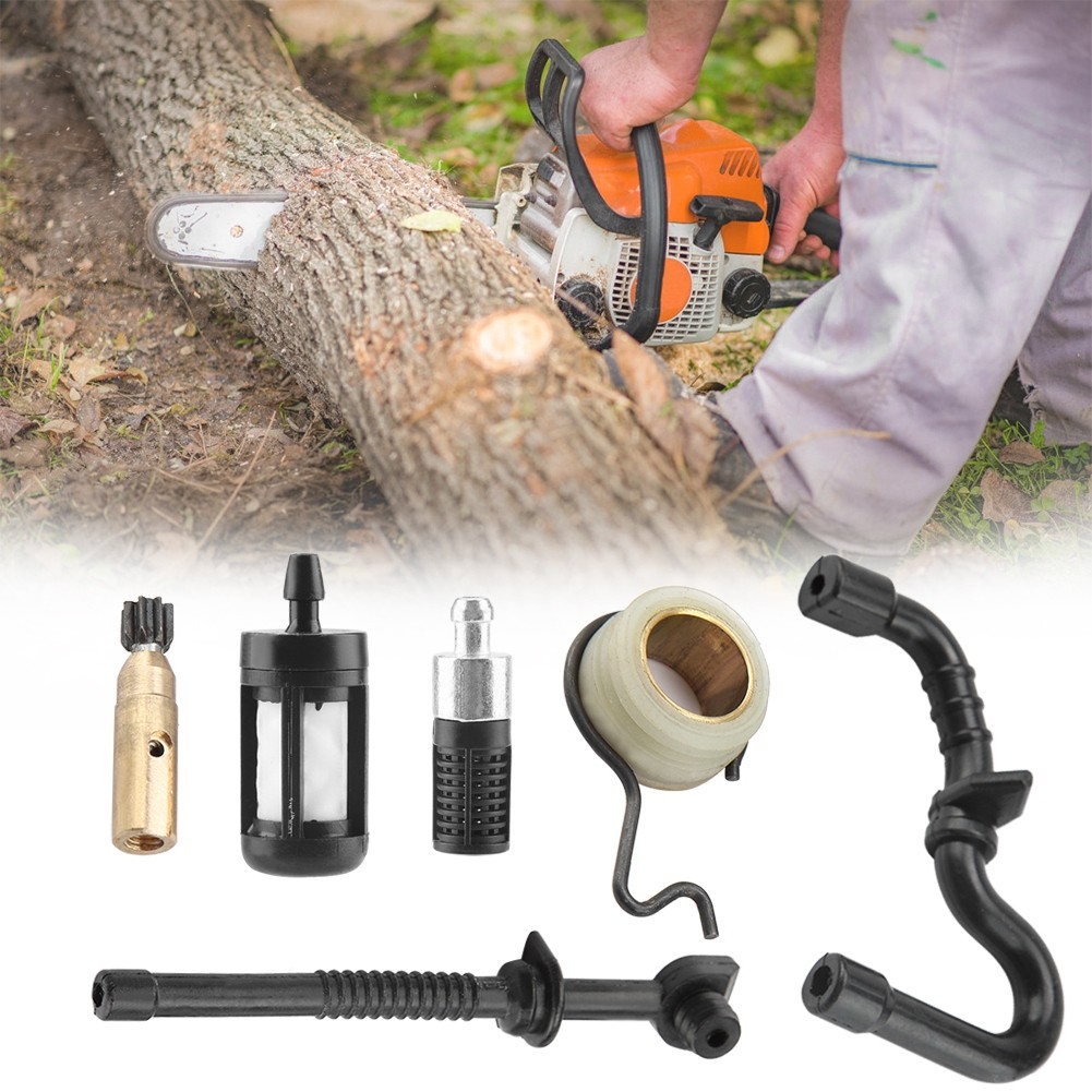 allnew365-VN ACAGALA Cho MS180 MS170 018 017 Máy Cưa Xích Bơm Dầu Bánh Răng Nhiên Liệu Vòi Lọc Bộ