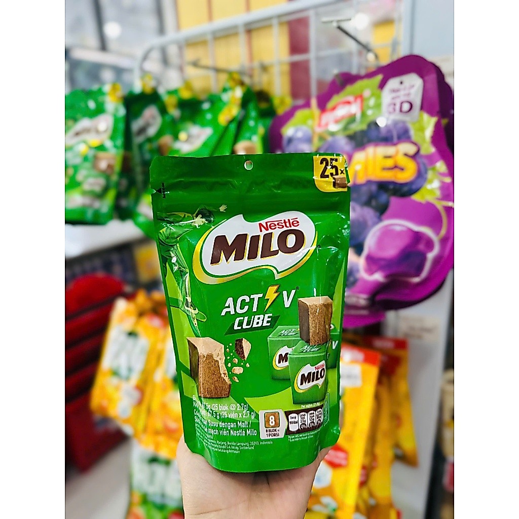 Kitkat Milo Cube túi 25 viên - Milo viên