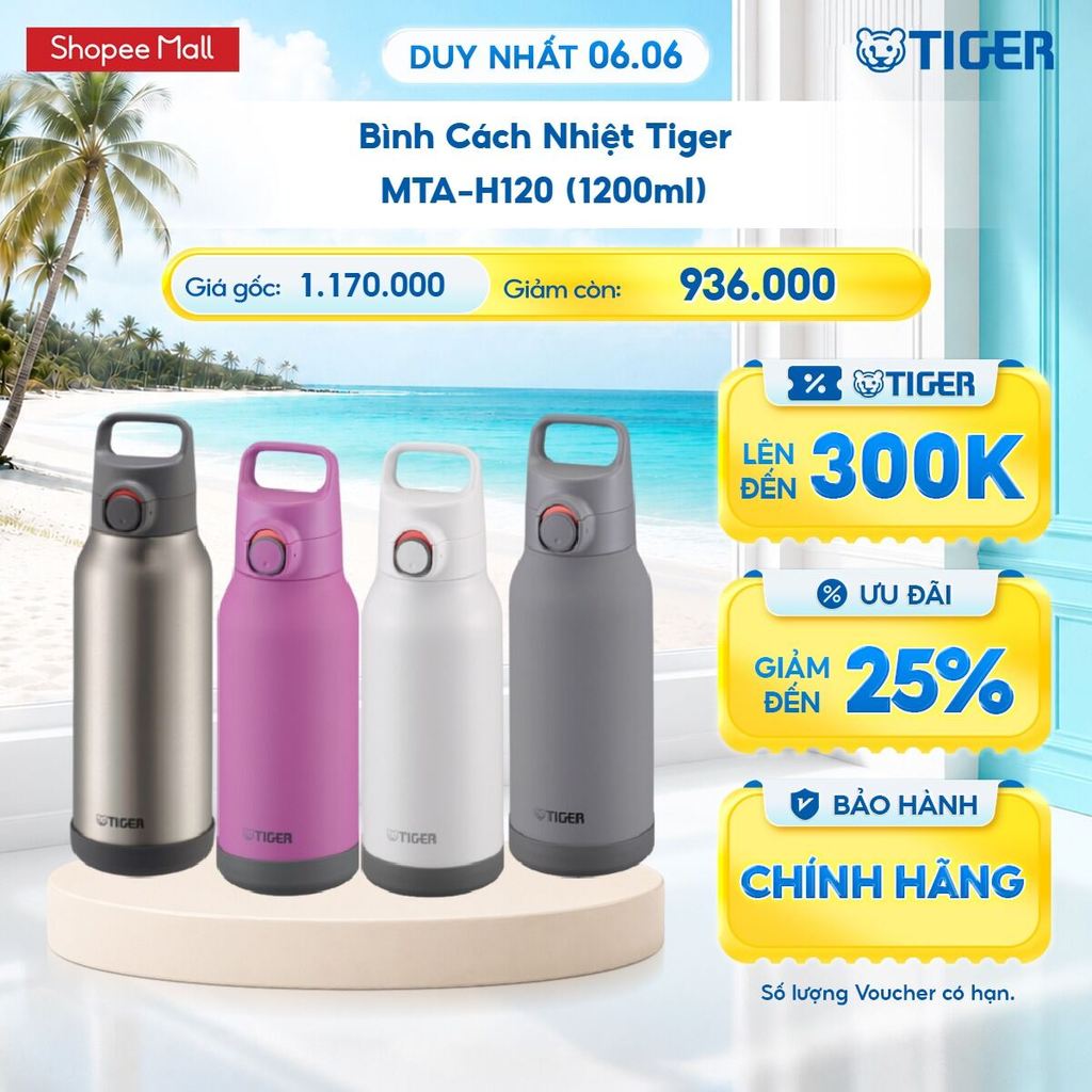 Bình Cách Nhiệt Tiger MTA-H120 (1200ml)