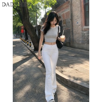 DaDuHey Women's Stretch Jeans 2026 New Slim Fit Slim High Waist Bootcut Mopping Jeans Flared Pants