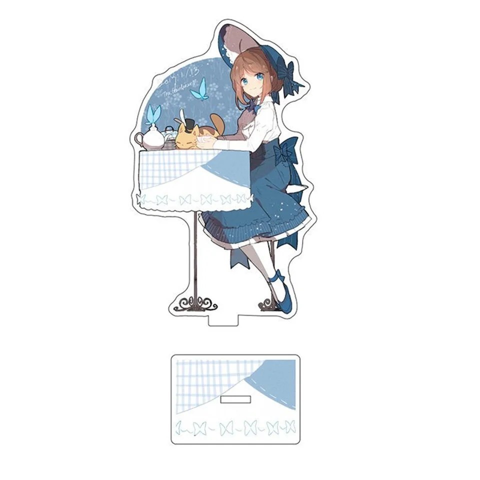 Mô hình Standee Arknights  Amiya trang trí bàn học quà tặng sưu tầm Arknights
