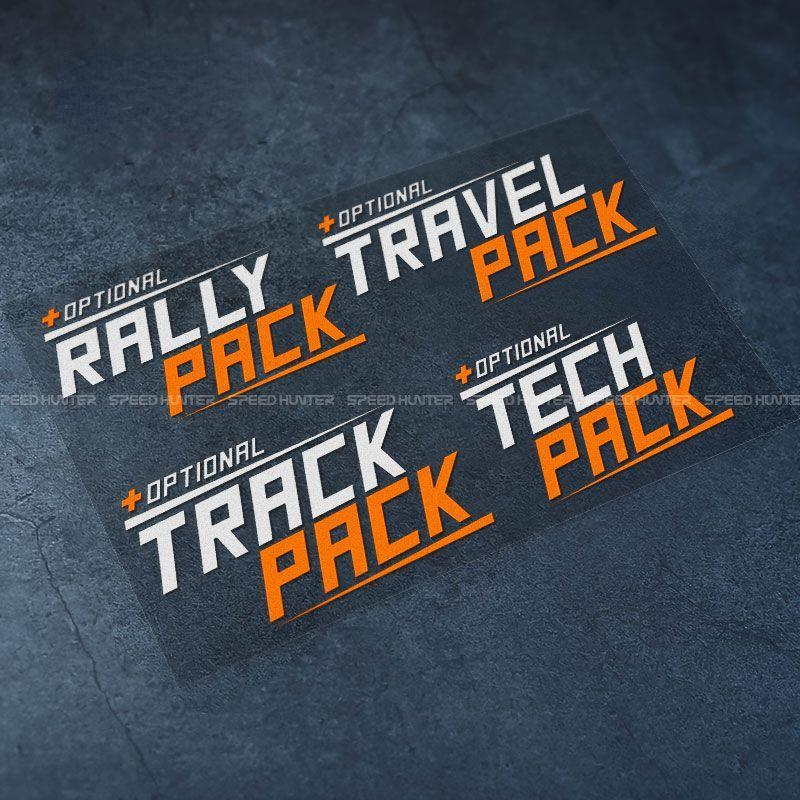 KTM PACK stickers, 1290 Adv motorcycle fuel tank decorative stickers