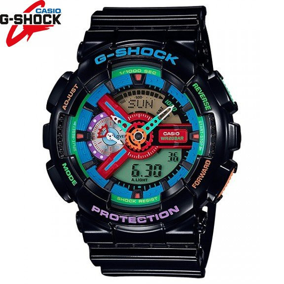 IDAWN7 G shock GA-110-100 Sports GSK GA110 MC Black Metal Autolight Chống nước