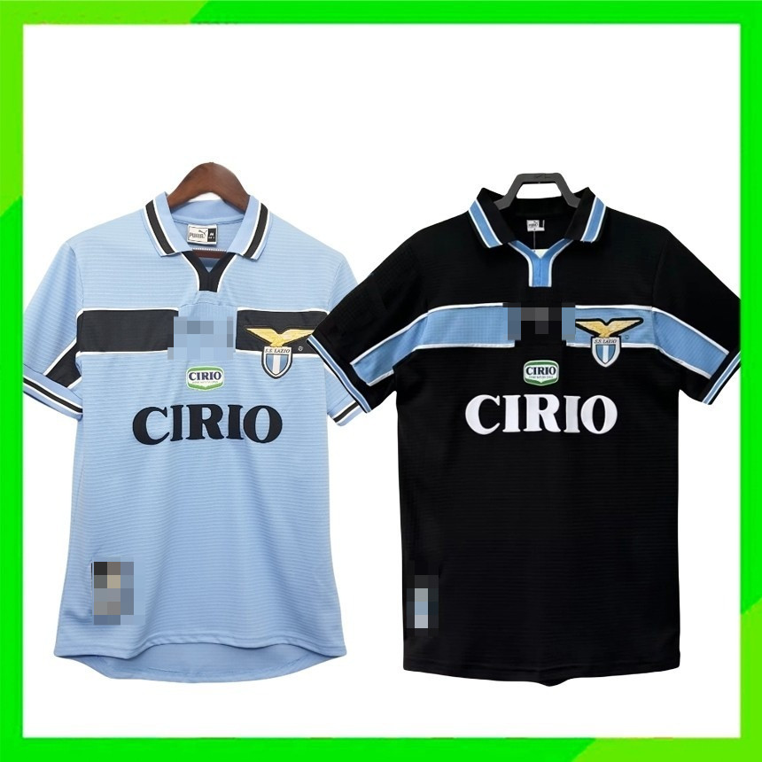99-00 LazioS Home Retro Soccer Jersey Bóng đá SALAS #9-FG001