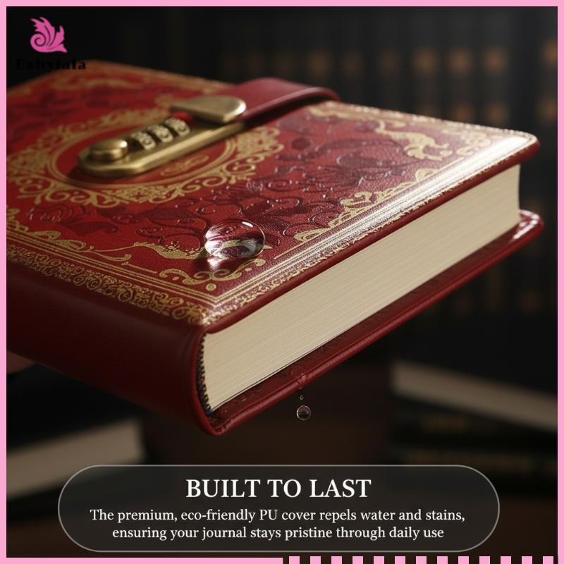 Eshylala Password Lo Journal Notebook Sắp xếp an toàn cho văn phòng cá nhân Trường học Công cụ lập k