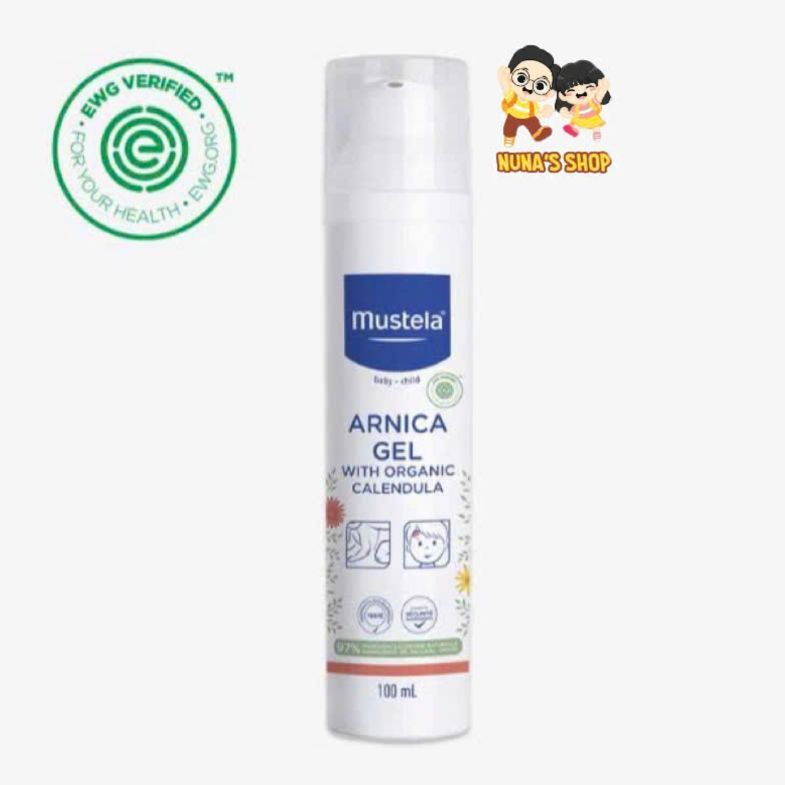 Mustela Arnica Gel 100ml – Gel làm dịu da, hỗ trợ phục hồi cho bé sau va chạm nhẹ với chiết xuất Cal