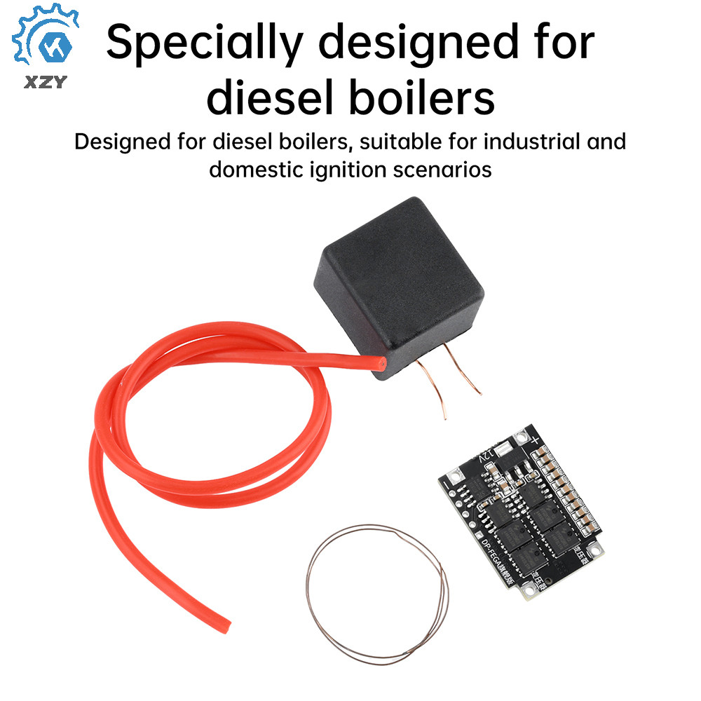 DC4-12V đến AC15KV-20KV Nhiệt độ cao Ngọn lửa mở 12V Mô-đun đánh lửa điện áp cao Mô-đun đánh lửa