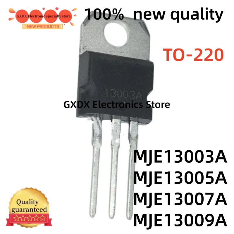 5 CÁI MJE13005A MJE13009A MJE13003A TO220 MJE13007A MJE13005 MJE13009 MJE13003 MJE13007 TO-220 Hiệu 