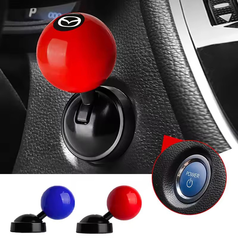 Nội Thất Ô Tô Động Cơ Khởi Động Nút Dừng Cần Điều Khiển Vỏ Kim Loại Cho Xe Mazda 3 CX5 CX30 6 CX5 CX