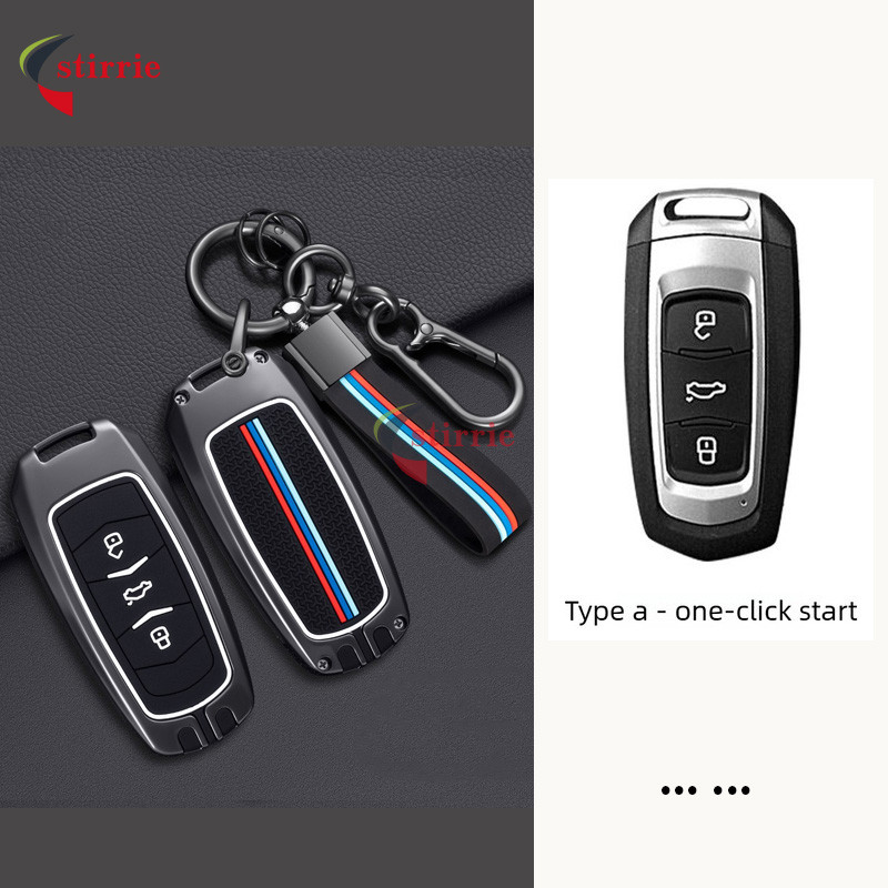 Vỏ chìa khóa hợp kim Zine Vỏ Fob cho Proton X70 Geely Atlas Boyue NL3 EX7 SUV GT GC9 7 Emgrand X7 Bo