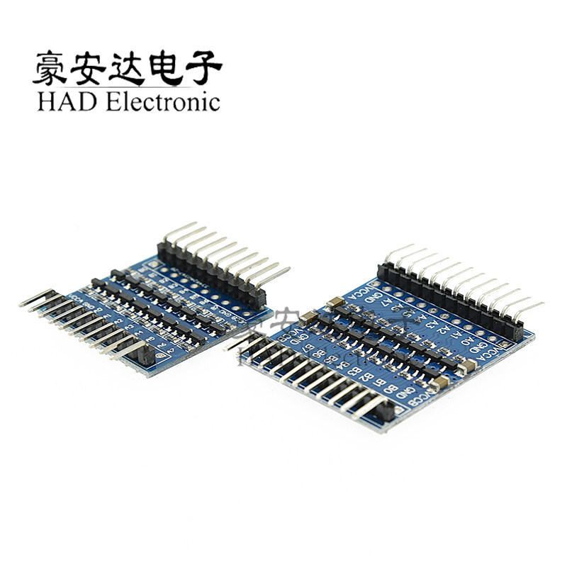Mô-đun chuyển đổi cấp hai chiều 8ch 3.3V-5V 5V-3.3V IIC UART SPI TTL