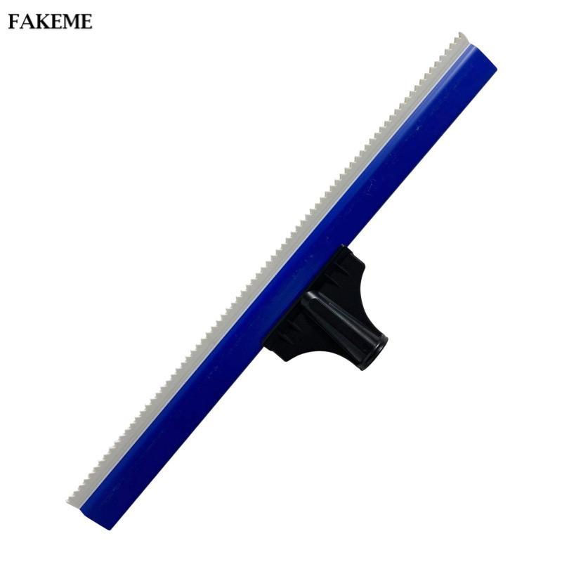 FAKEME Floor Gear Rake Notched Epoxy Squeegee Rubber Tool để áp dụng sơn xi măng và lớp phủ sàn nhà 