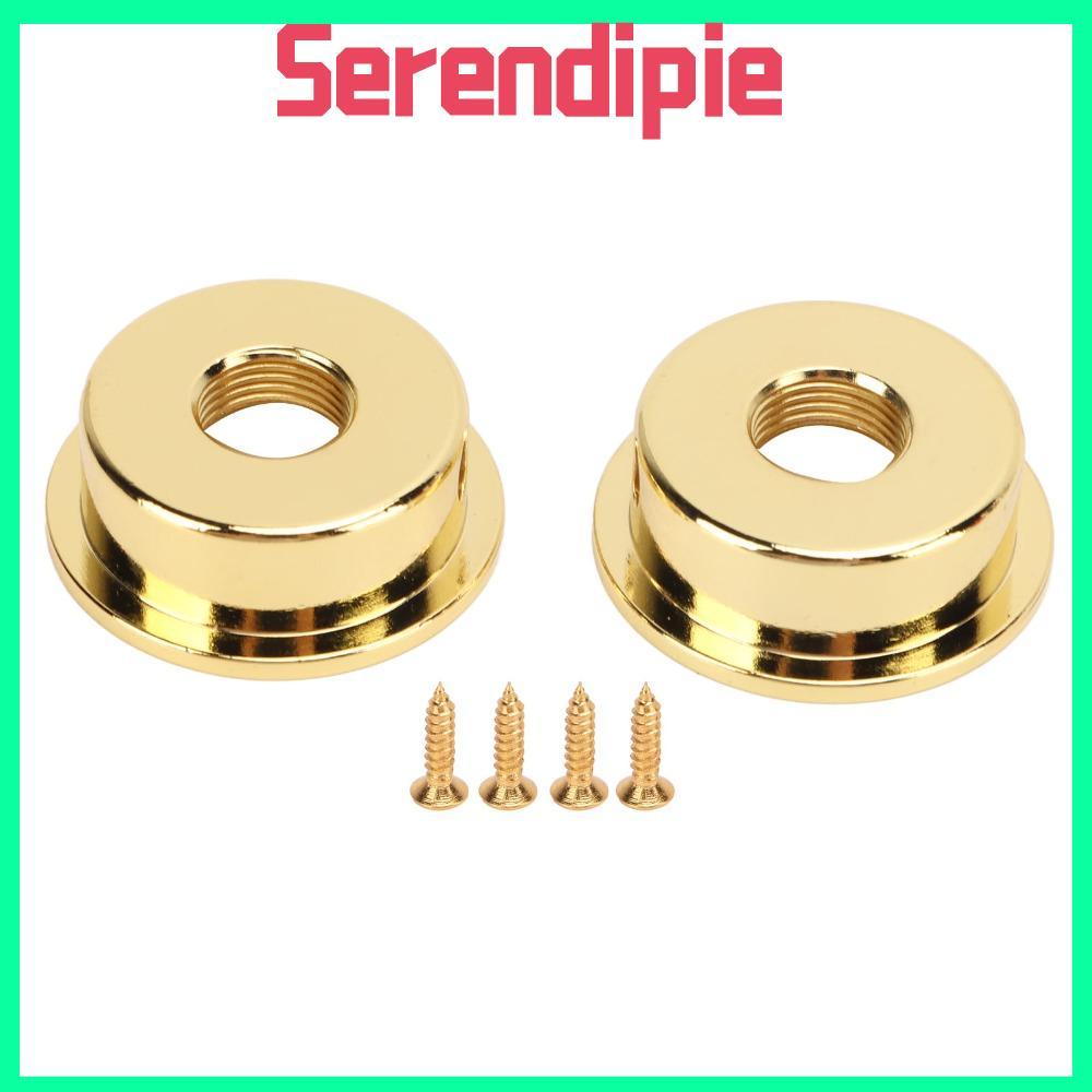 SEENDIPIE 2 Chiếc Đàn Guitar Điện Jack Cover, Màu Vàng Kim Loại Đàn Guitar Điện Jack Đĩa, Cao Cấp Đầ