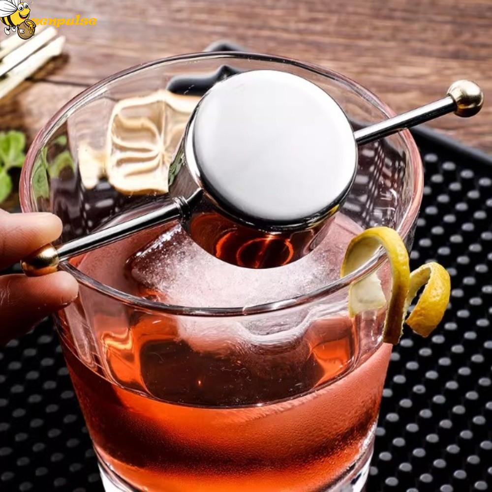 ZENPULSE Cocktail Jigger, Cốc đo thanh dài 30ml, Thiết kế hạt đôi chuyên nghiệp Thép không gỉ Dụng c